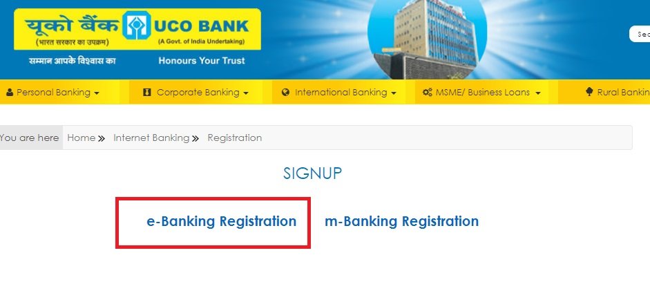 Uco bank netbanking