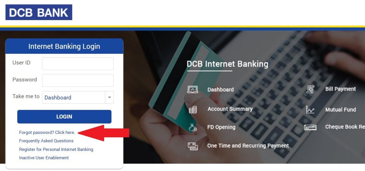 DCB Online Banking Login